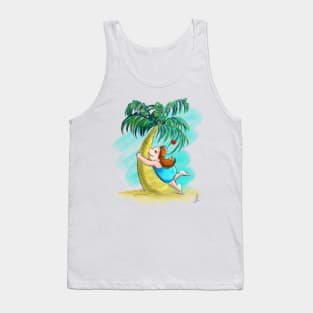 Hug a Palm Tree Tank Top